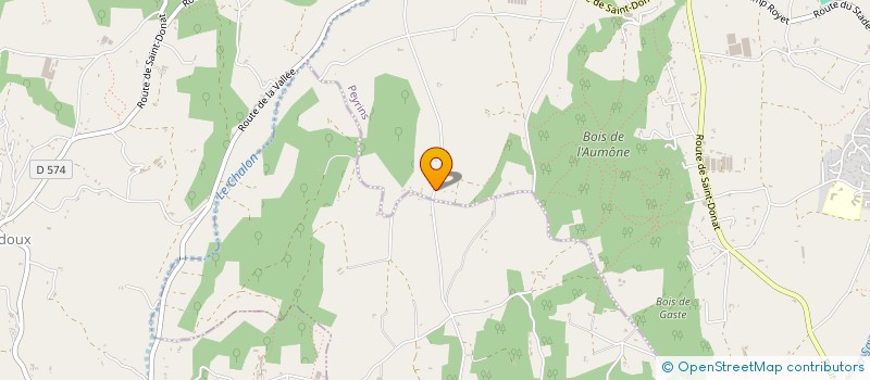 localisation de l'entreprise MBP  PEYRINS