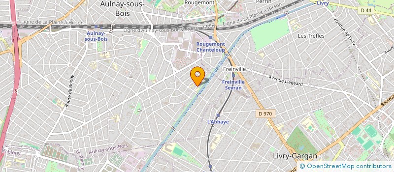 localisation de l'entreprise MBP BATI à AULNAY-SOUS-BOIS