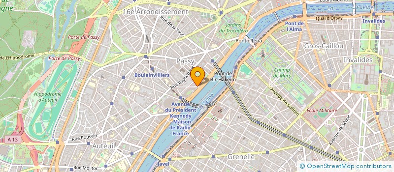 localisation de l'entreprise MBP HOLDING  PARIS