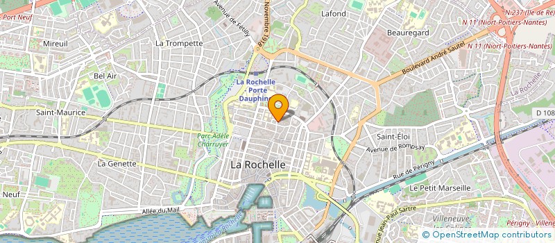 localisation de l'entreprise MBP LAUNDRY EQUIPMENTS à LA ROCHELLE