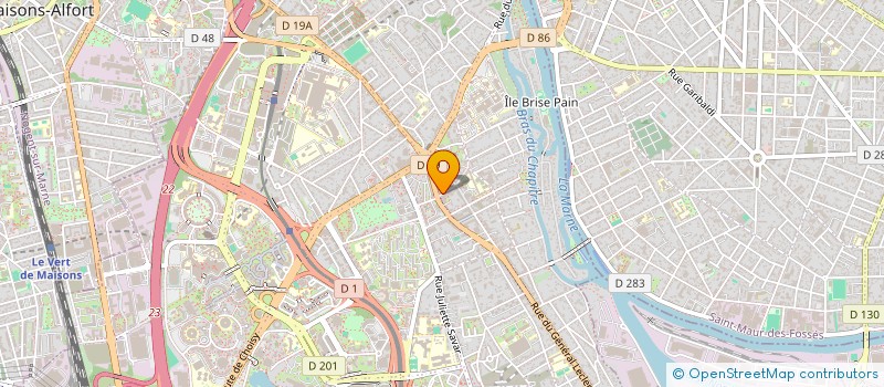 localisation de l'entreprise MBPIL  CRETEIL