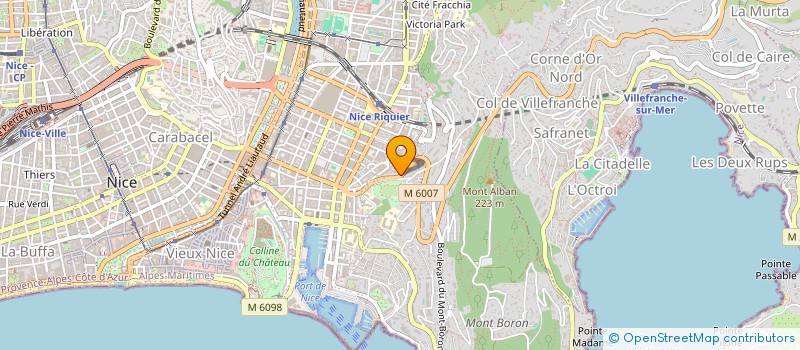 localisation de l'entreprise MBQA  NICE