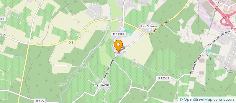 localisation de l'entreprise MBR  LEOGEATS