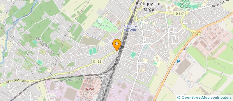 localisation de l'entreprise MBR à BRETIGNY-SUR-ORGE