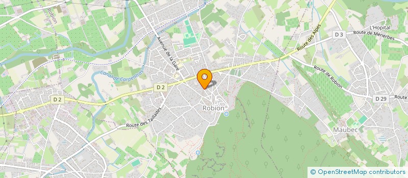 localisation de l'entreprise MBR  ROBION