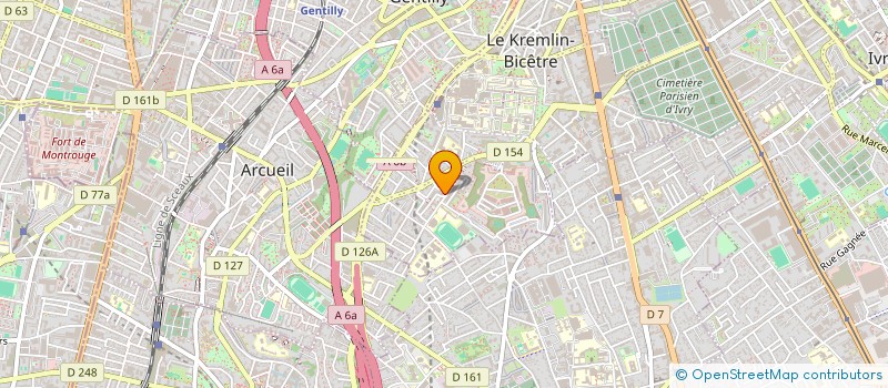 localisation de l'entreprise MBR CAB  LE KREMLIN-BICETRE