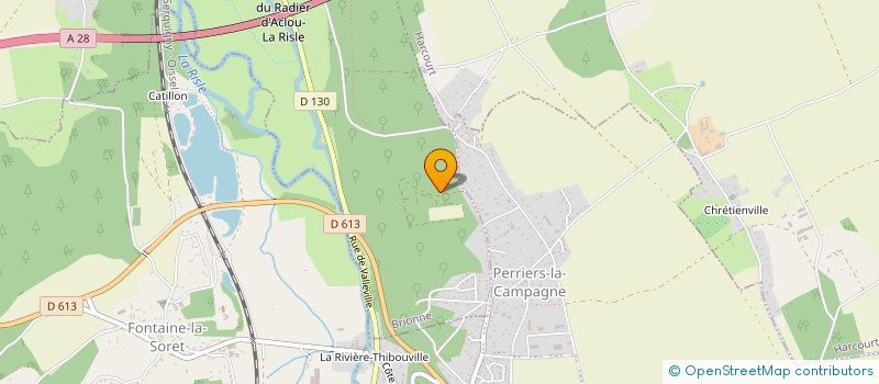 localisation de l'entreprise MBR RACING à BRIONNE