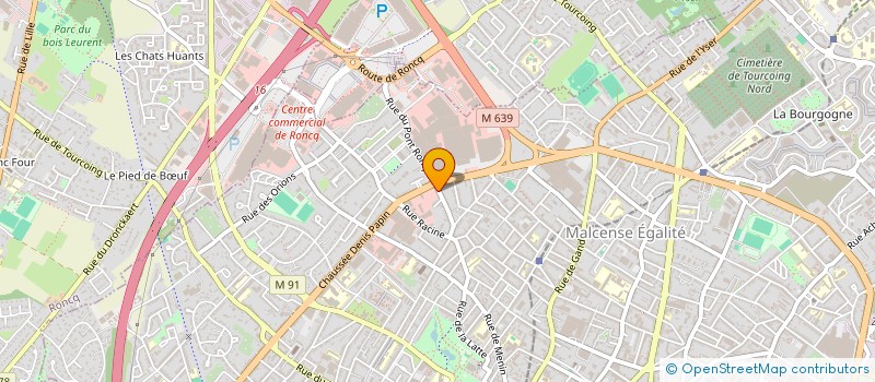 localisation de l'entreprise MBR TELECOM  TOURCOING