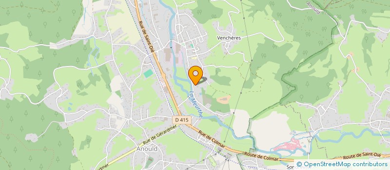 localisation de l'entreprise MBRC  ANOULD