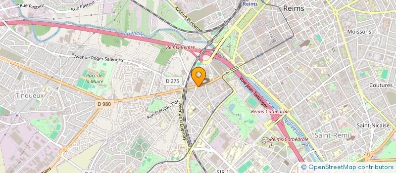 localisation de l'entreprise MBRC IMPORT EXPORT  REIMS