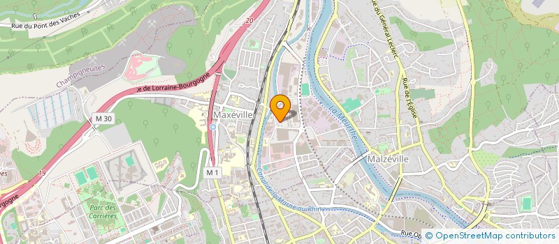 localisation de l'entreprise MBRH BATIMENT  MAXEVILLE