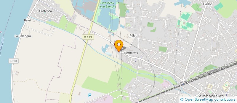 localisation de l'entreprise MBRI  AMBARES-ET-LAGRAVE