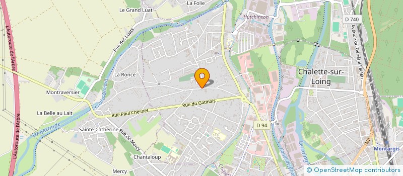 localisation de l'entreprise MBROBOT à CHALETTE-SUR-LOING