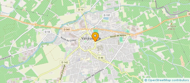 localisation de l'entreprise MBS à VALREAS