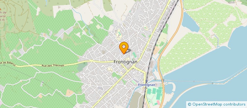 localisation de l'entreprise MBS à FRONTIGNAN