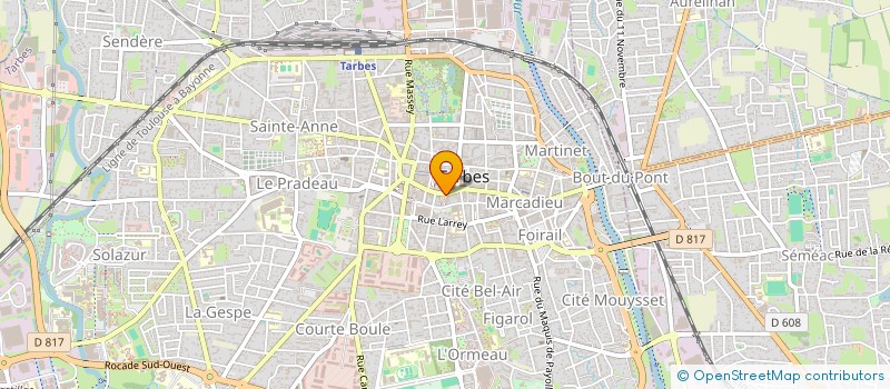 localisation de l'entreprise MBS à TARBES