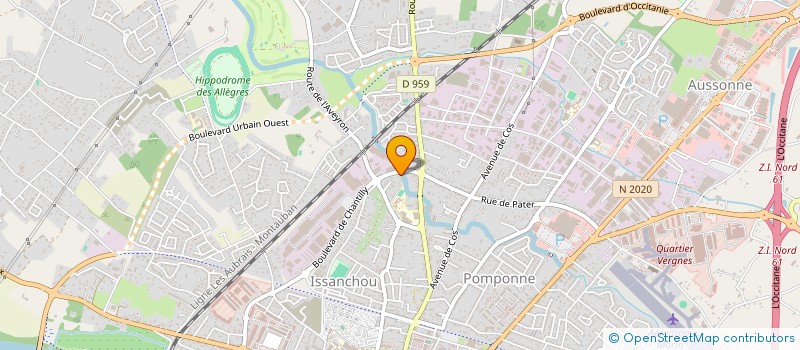 localisation de l'entreprise MBS à MONTAUBAN