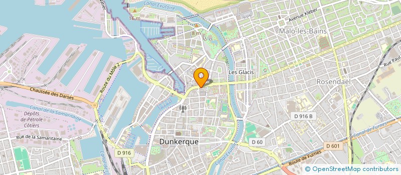 localisation de l'entreprise MBS à DUNKERQUE