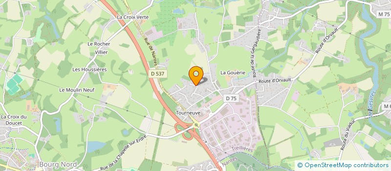 localisation de l'entreprise MBS  TREILLIERES