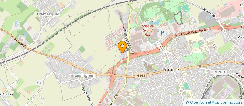 localisation de l'entreprise MBS à LILLE