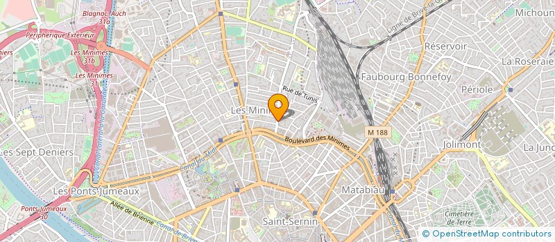 localisation de l'entreprise MBS à TOULOUSE