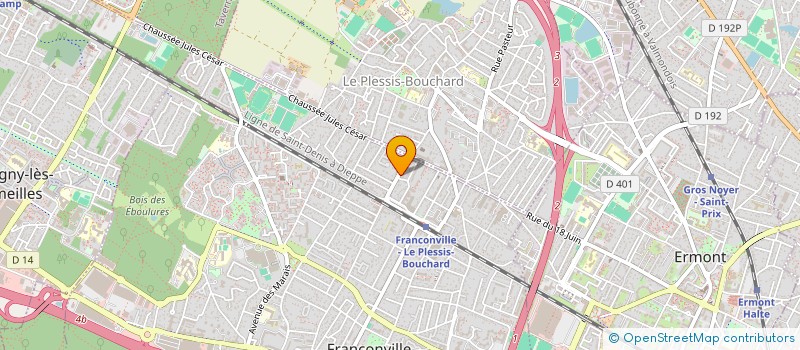 localisation de l'entreprise MBS  FRANCONVILLE