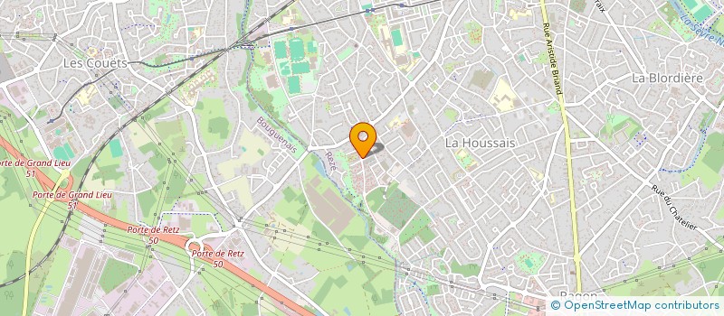 localisation de l'entreprise MBS CARIT à REZE