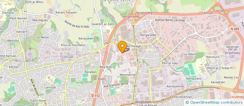 localisation de l'entreprise MBS-CERQUEIRA à BREST