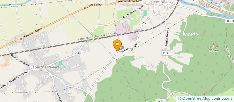 localisation de l'entreprise MBS ECO ENERGIE  VALENTINE