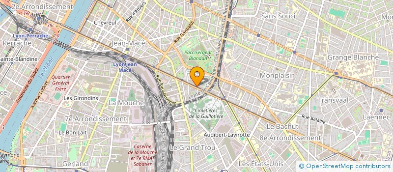 localisation de l'entreprise MBS ETANCHEITE  LYON