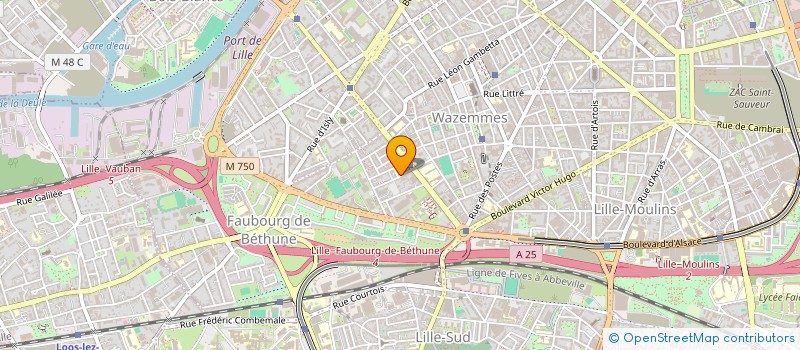 localisation de l'entreprise MBS FOOD à LILLE