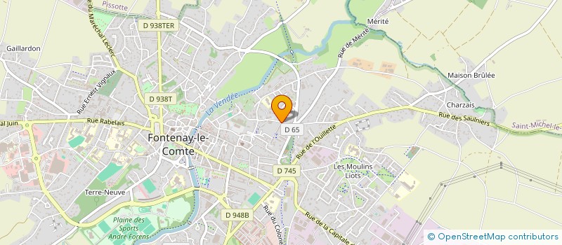 localisation de l'entreprise MBS FRANCE à FONTENAY-LE-COMTE