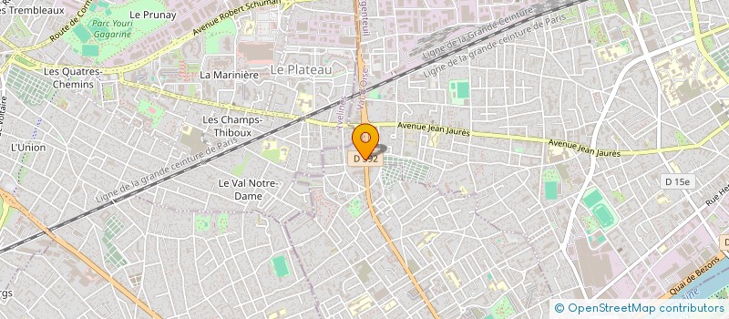 localisation de l'entreprise MBS GROUP à BEZONS