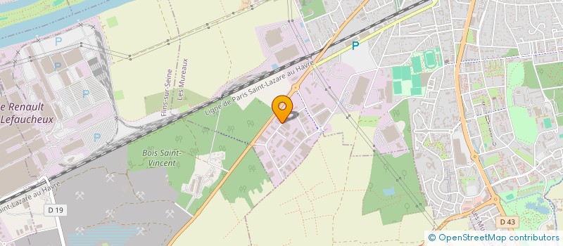 localisation de l'entreprise MBS GROUPE à MUREAUX (LES)