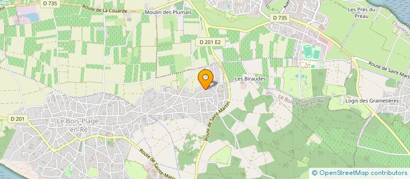 localisation de l'entreprise MBS INVEST  LE BOIS-PLAGE-EN-RE