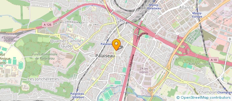 localisation de l'entreprise MBS MARKET à PALAISEAU