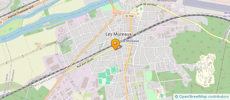 localisation de l'entreprise MBS PARTNERS à LES MUREAUX