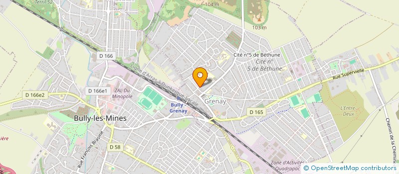 localisation de l'entreprise MBS RENOVATION CONSTRUCTION  GRENAY