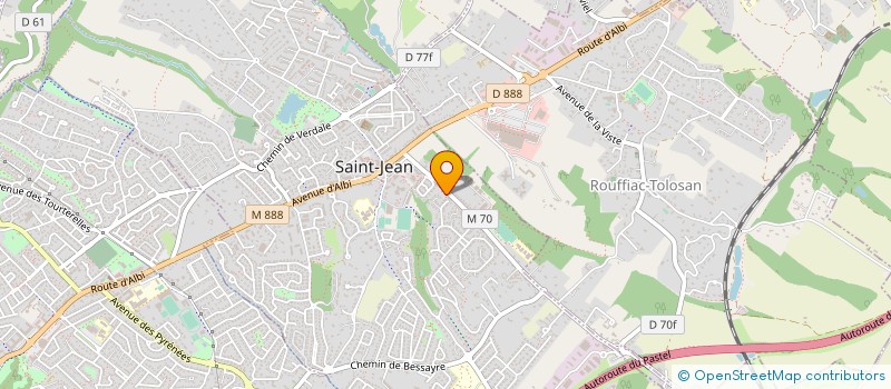 localisation de l'entreprise MBS SECURITE à SAINT-JEAN