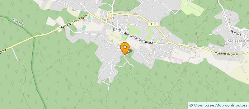 localisation de l'entreprise MBS SERVICES à REGUSSE