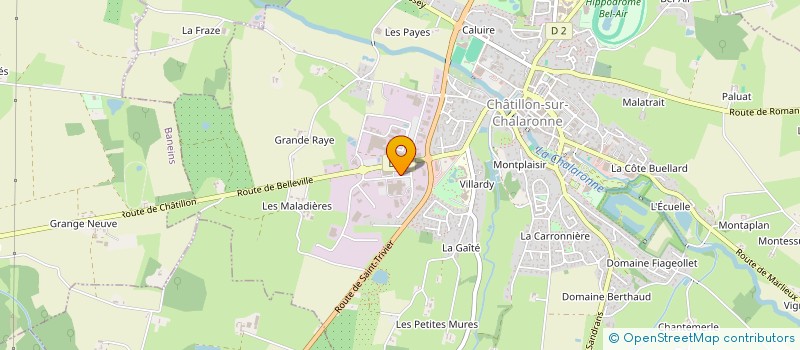 localisation de l'entreprise MBS-SERVICES à CHATILLON-SUR-CHALARONNE