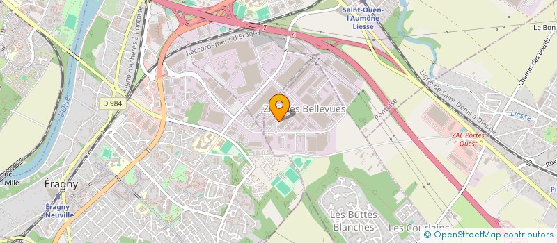 localisation de l'entreprise MBS SERVICES ET TRAVAUX  HERBLAY-SUR-SEINE