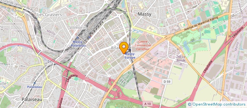 localisation de l'entreprise MBS TECH CONSULTING  MASSY