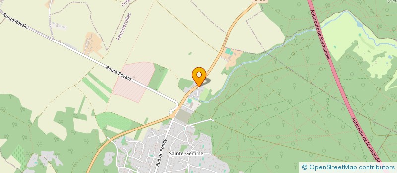 localisation de l'entreprise MBS TP  FEUCHEROLLES