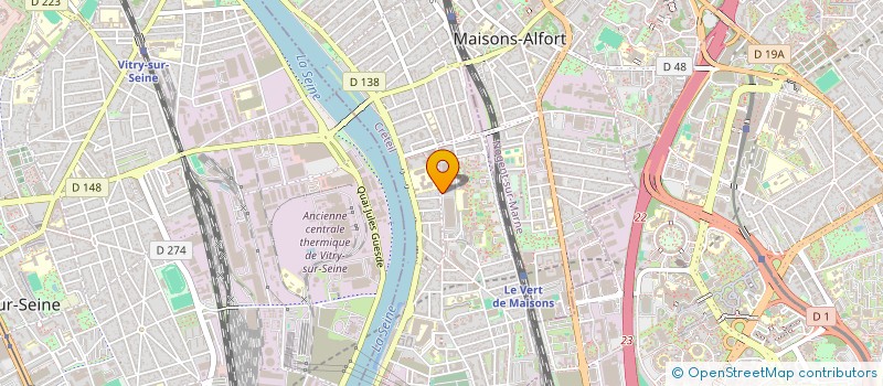 localisation de l'entreprise MBS TRANSPORT  ALFORTVILLE