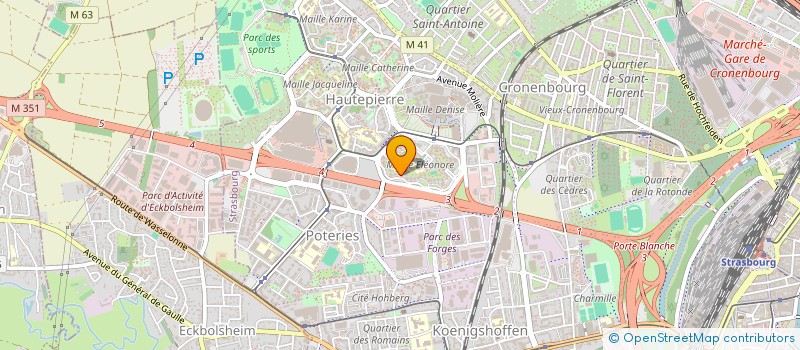 localisation de l'entreprise MBS VTC  STRASBOURG