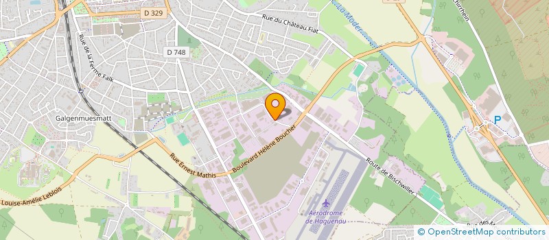 localisation de l'entreprise MBSA  HAGUENAU