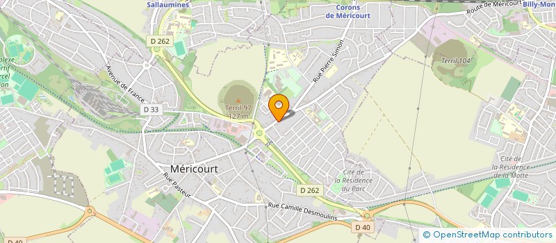 localisation de l'entreprise MBSA à MERICOURT