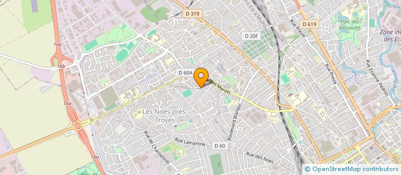 localisation de l'entreprise MBSA à TROYES