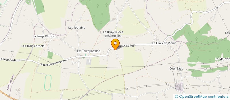 localisation de l'entreprise MBSA  LE TORQUESNE